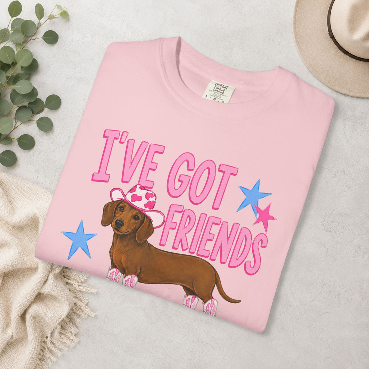 I've Got Friends in Low Places Comfort ColorsĀ® Tee