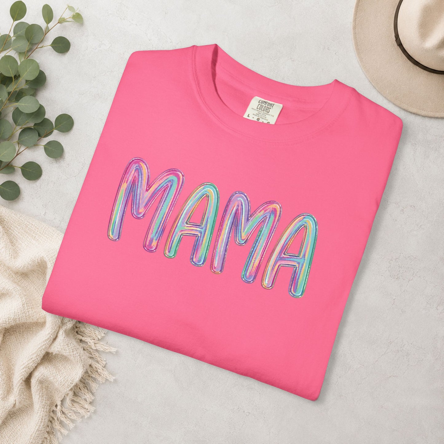 Color Pop Mama Comfort Colors® Tee