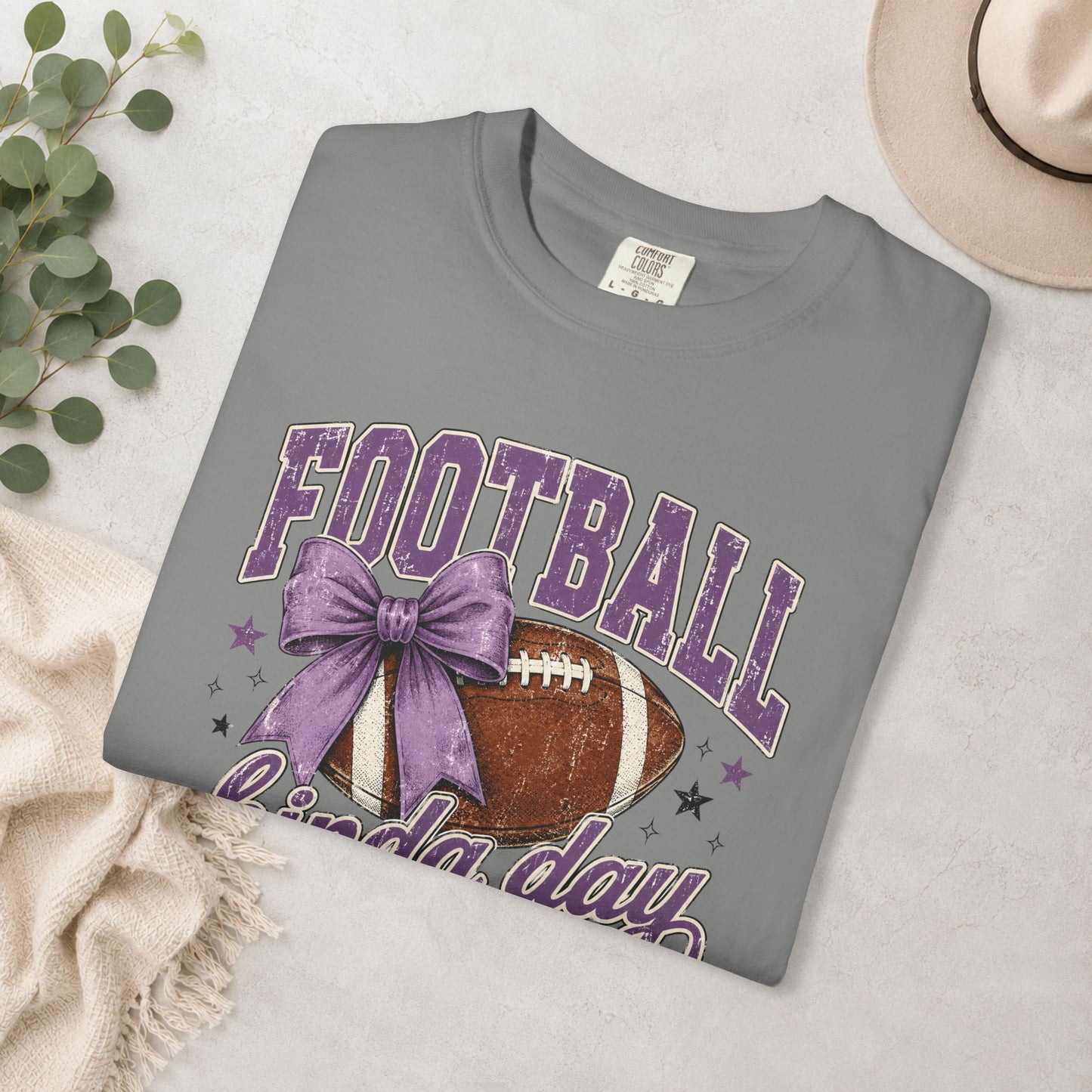 Football Kinda Day Comfort Colors® Tee