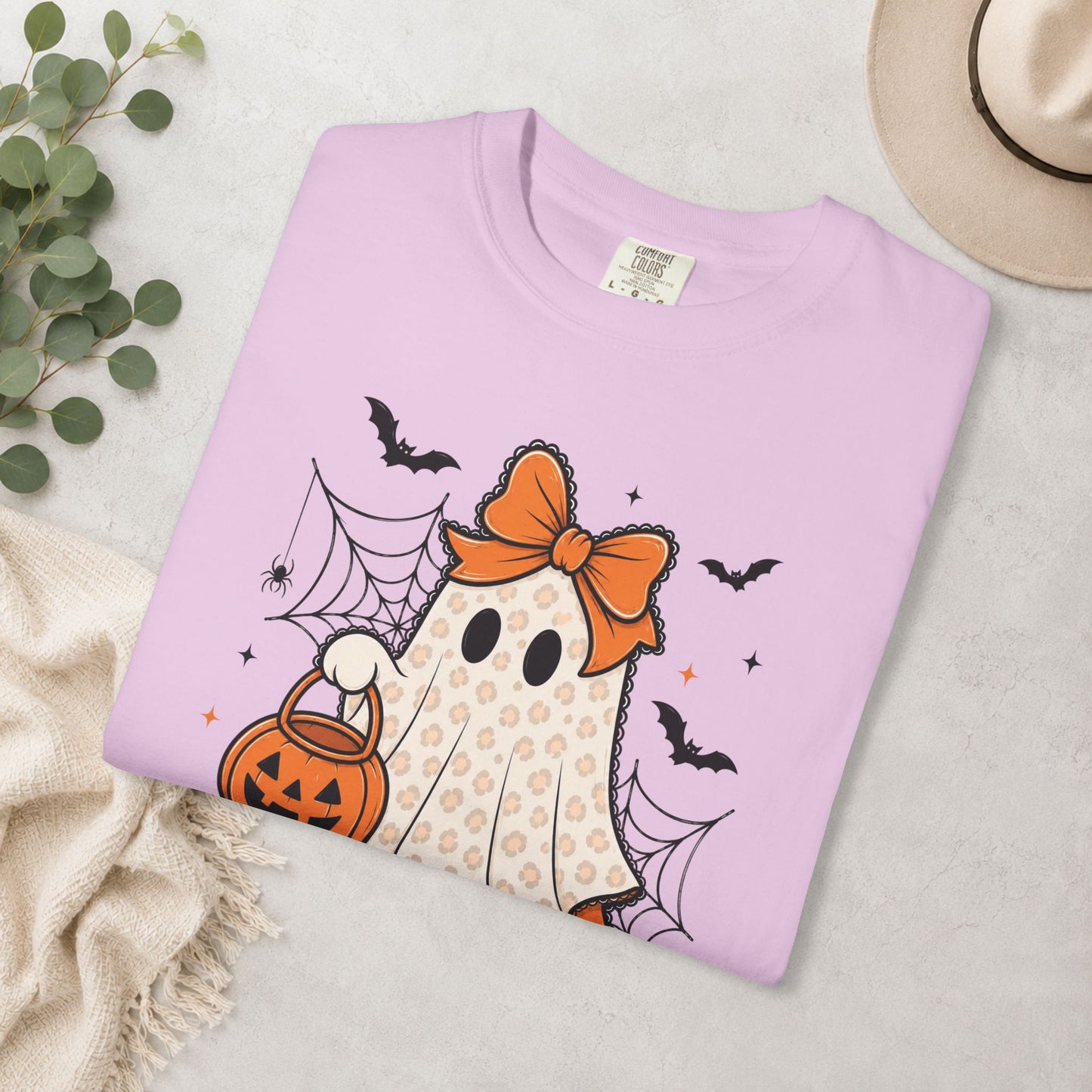 Leopard Print Ghost Comfort Colors® Tee