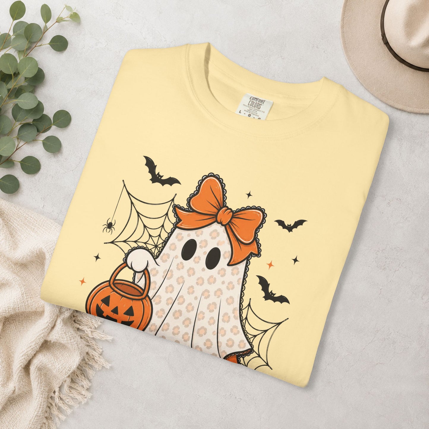 Leopard Print Ghost Comfort Colors® Tee