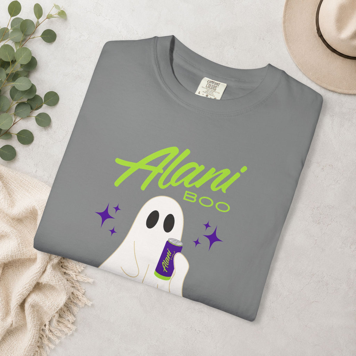 Alani Boo Ghost Halloween Comfort Colors® Tee
