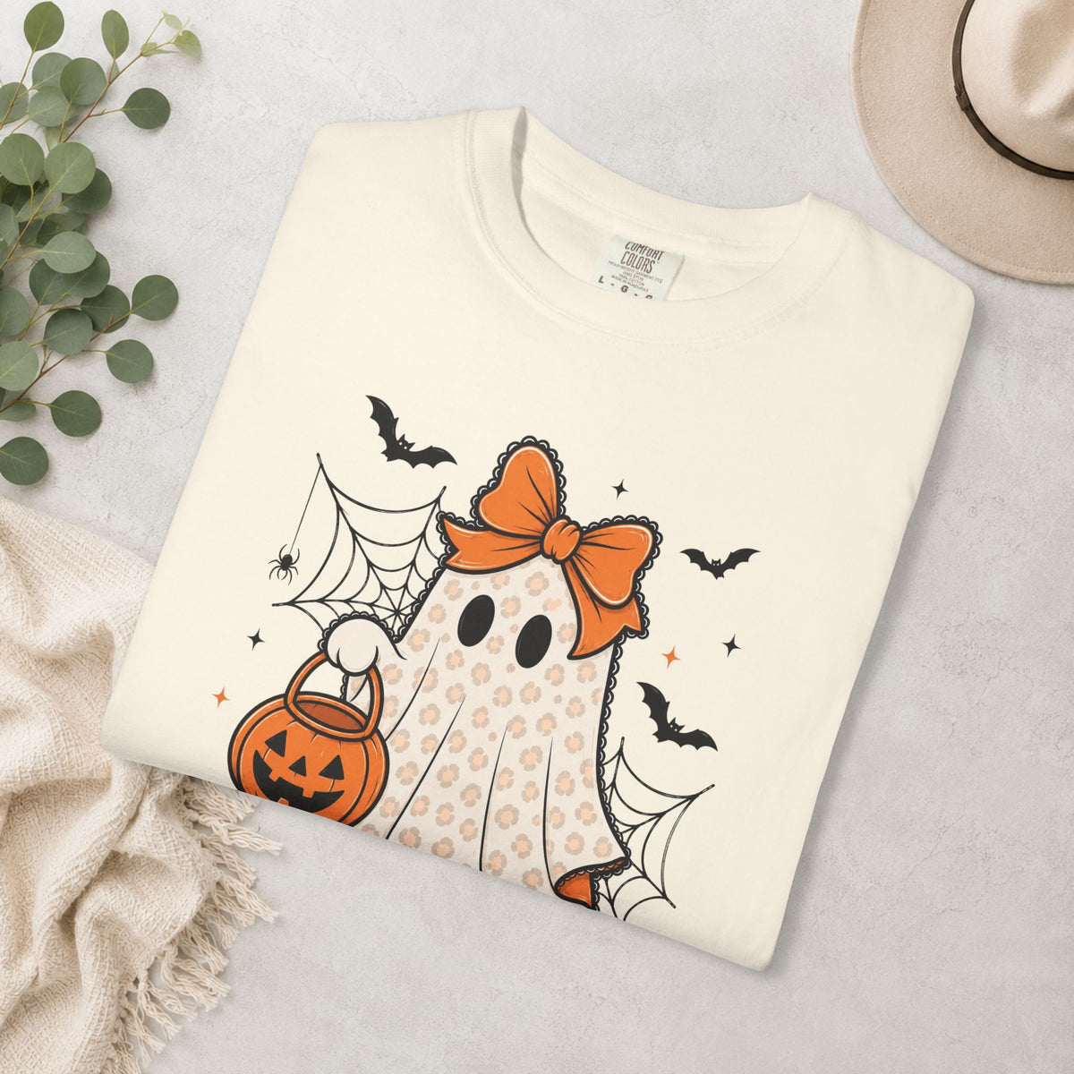 Leopard Print Ghost Comfort Colors® Tee