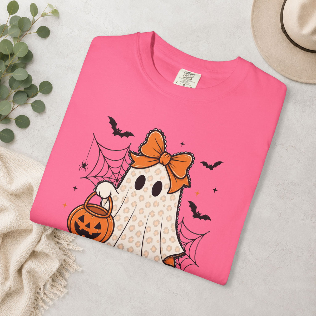 Leopard Print Ghost Comfort Colors® Tee