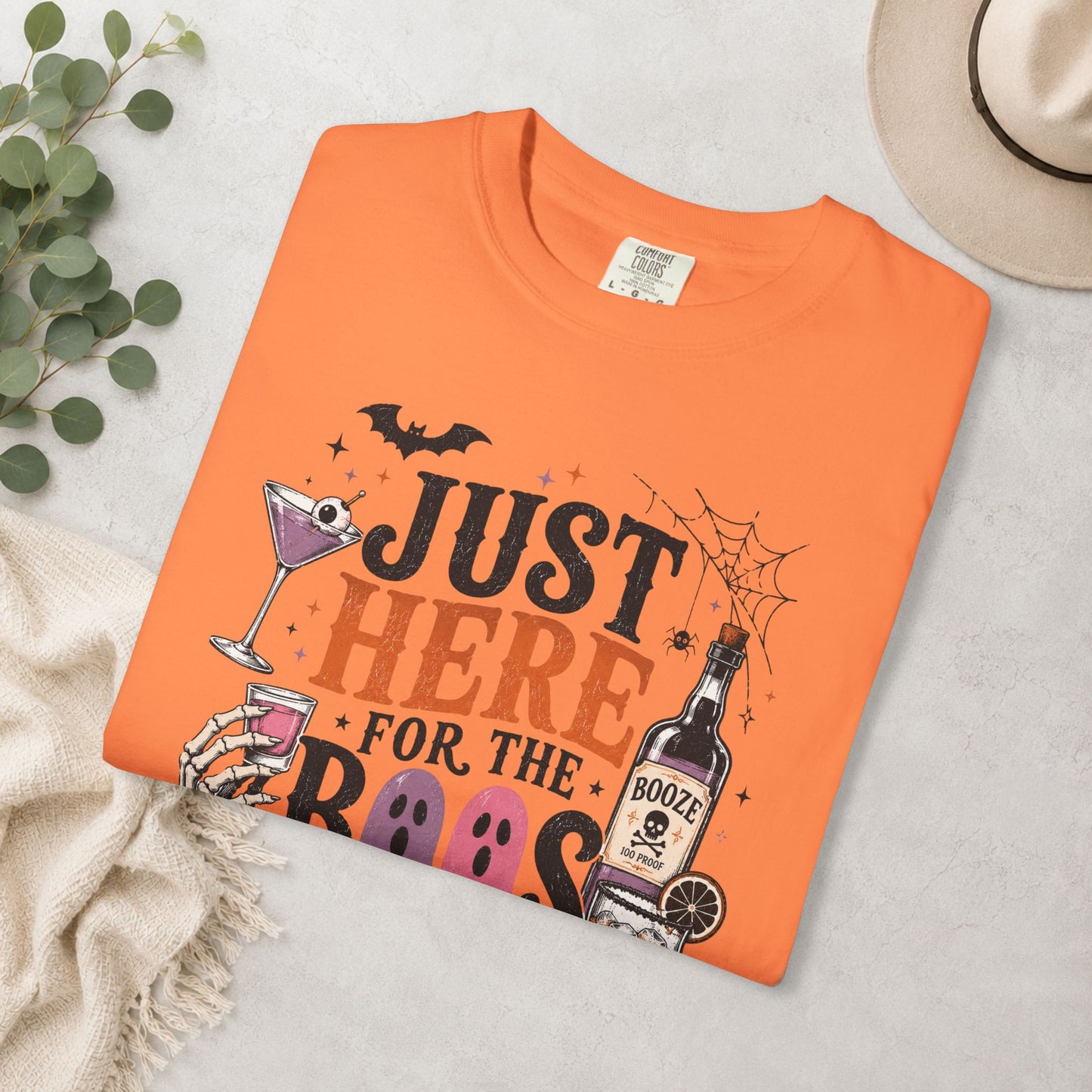 Just Here for the Boos Comfort Colors® Tee