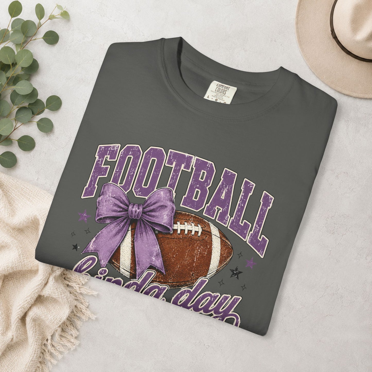 Football Kinda Day Comfort Colors® Tee