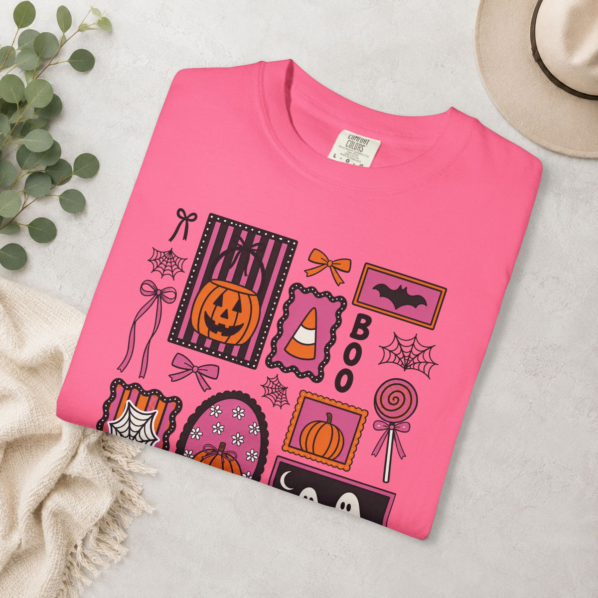 Girly Halloween Collage Comfort Colors® Tee