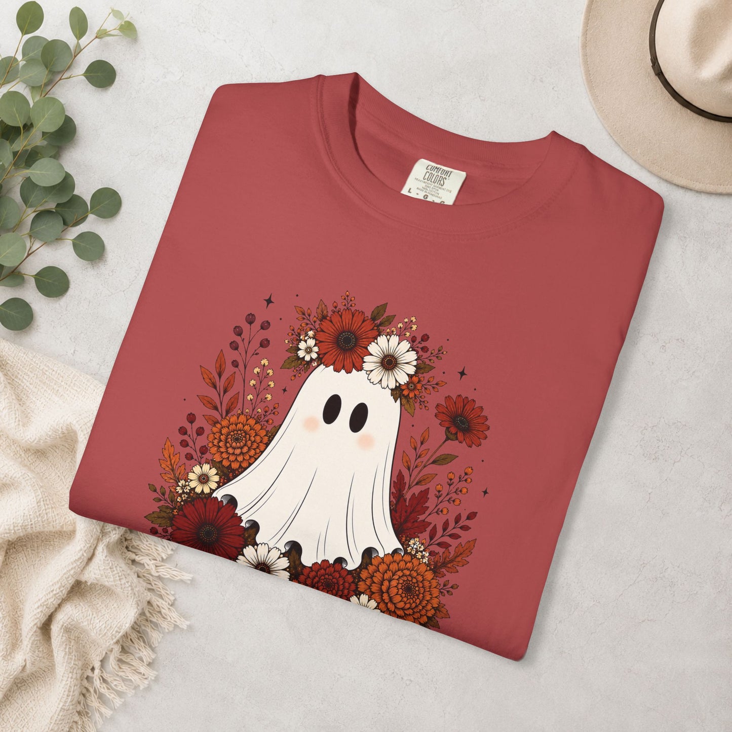 Floral Ghost Comfort Colors® Tee