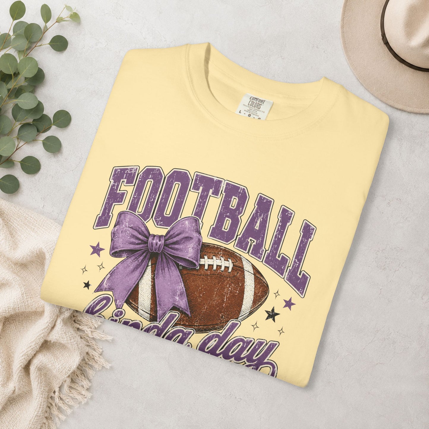 Football Kinda Day Comfort Colors® Tee