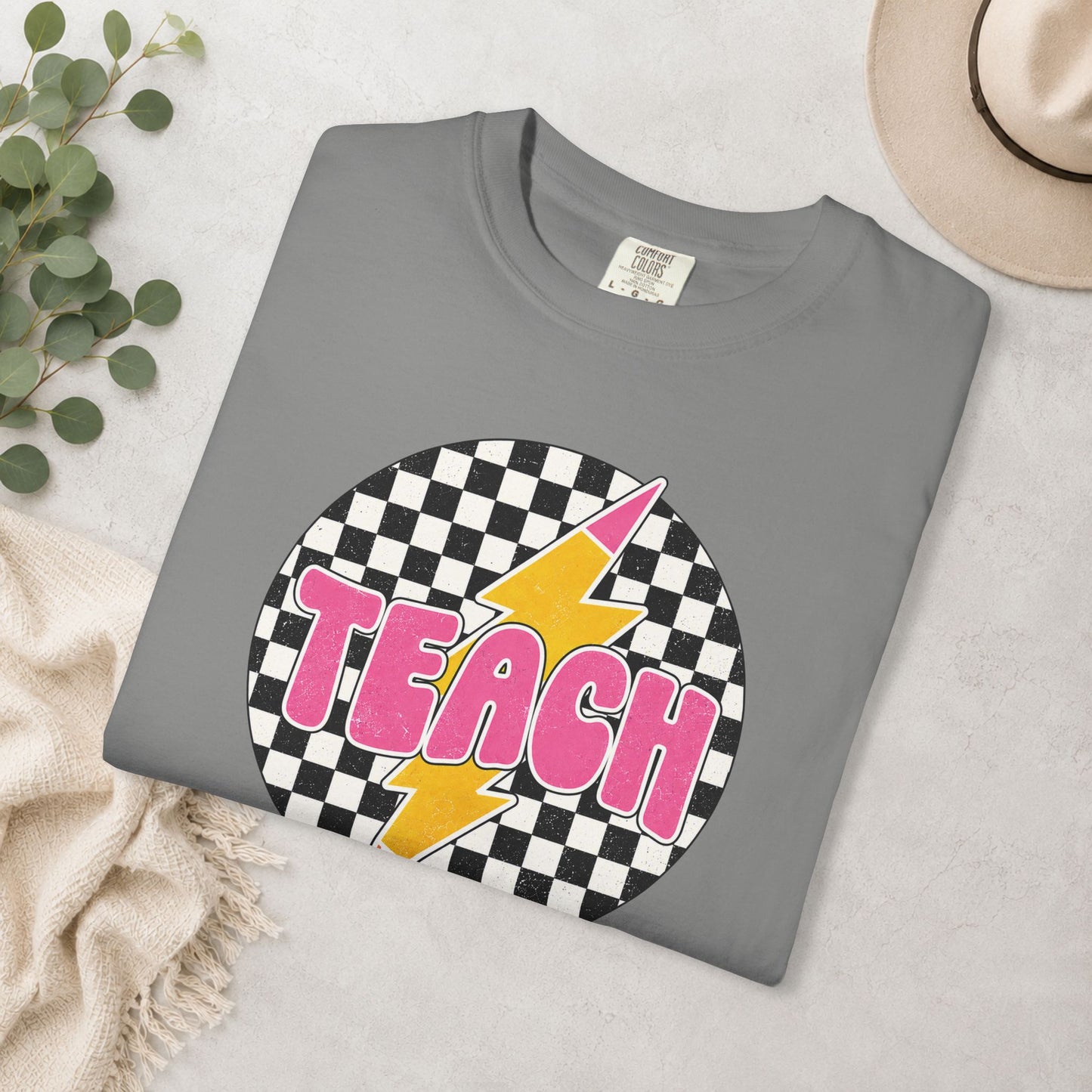 Teach Lightning Comfort Colors® Tee
