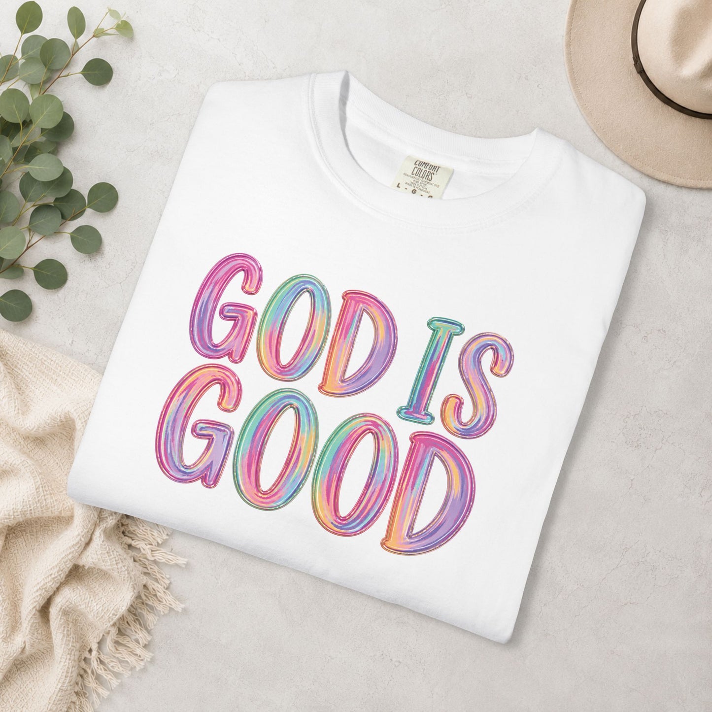 God Is Good Comfort Colors® Tee