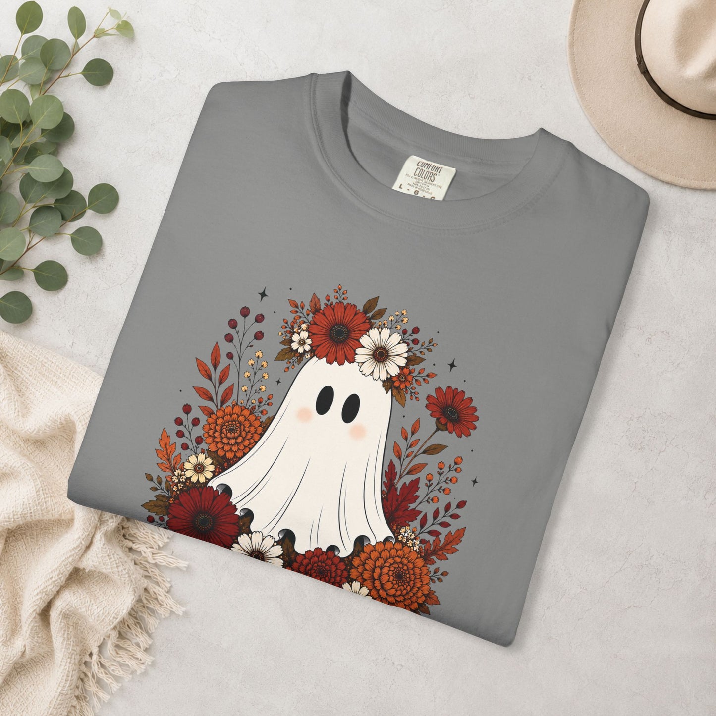 Floral Ghost Comfort Colors® Tee