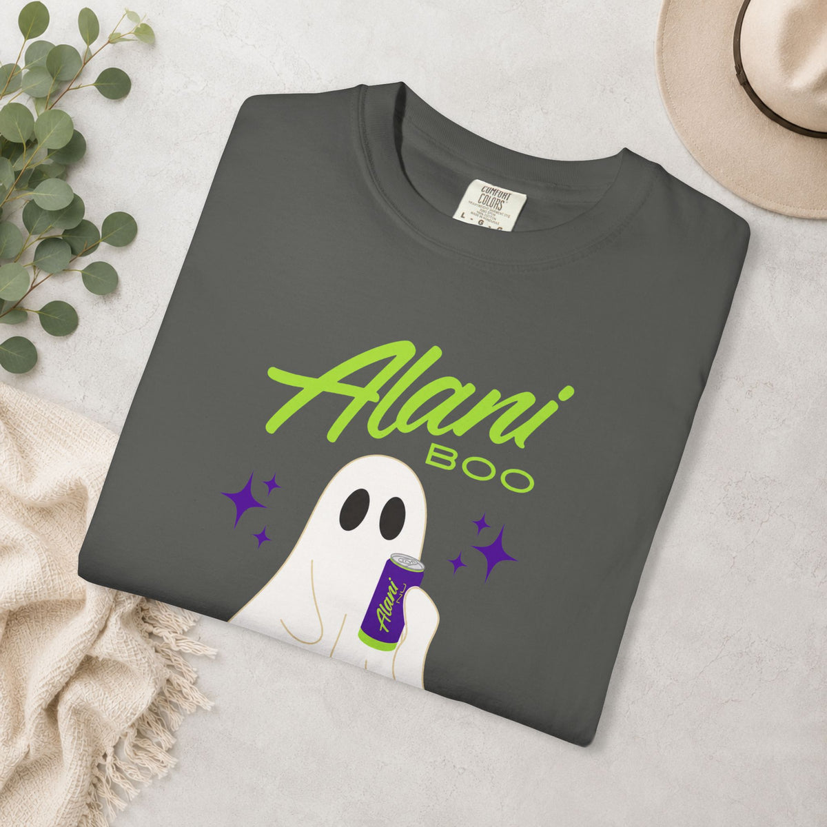 Alani Boo Ghost Halloween Comfort Colors® Tee