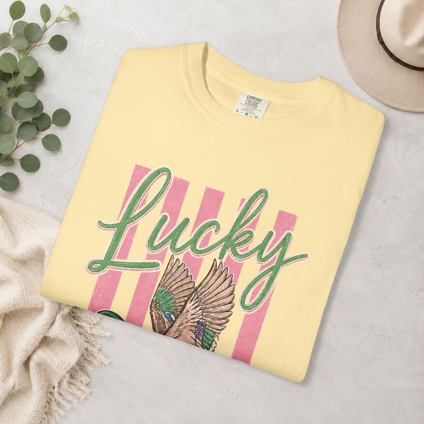 Lucky Duck Comfort Colors® Graphic Tee