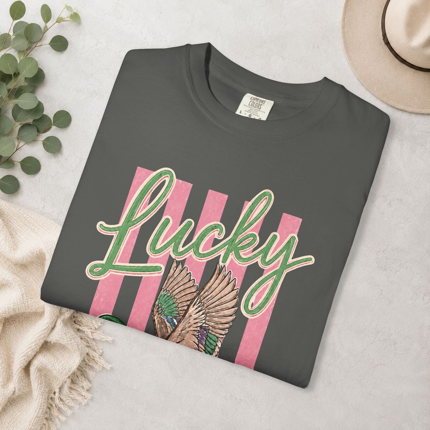 Lucky Duck Comfort Colors® Graphic Tee