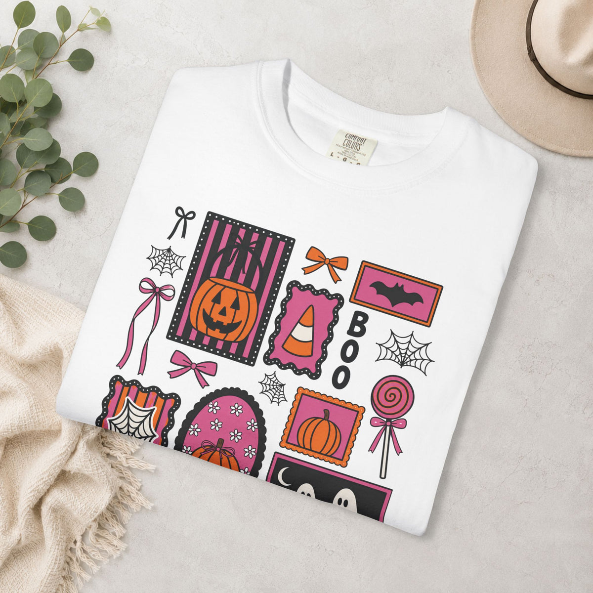 Girly Halloween Collage Comfort Colors® Tee
