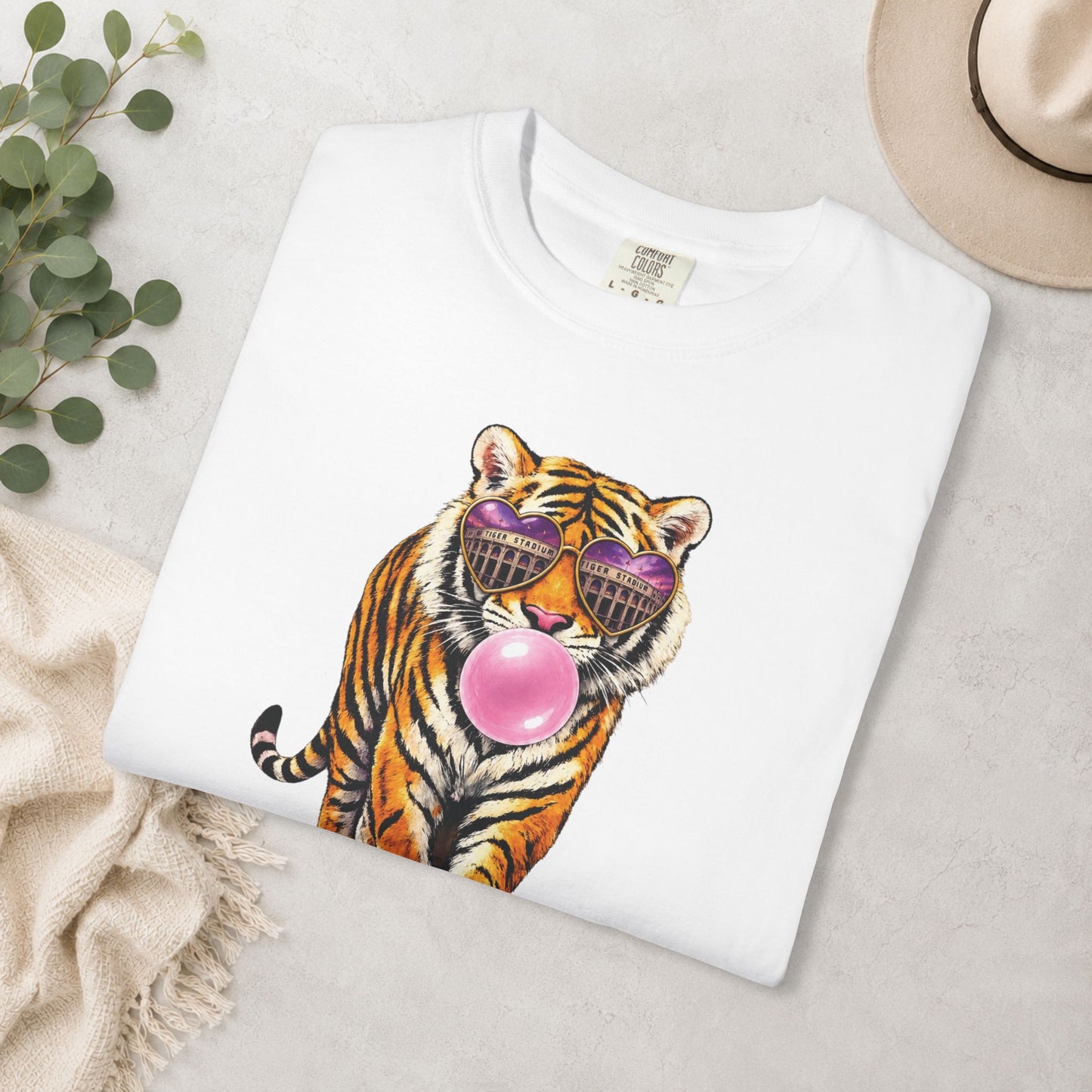 Bubblegum Tigers Comfort Colors® Tee