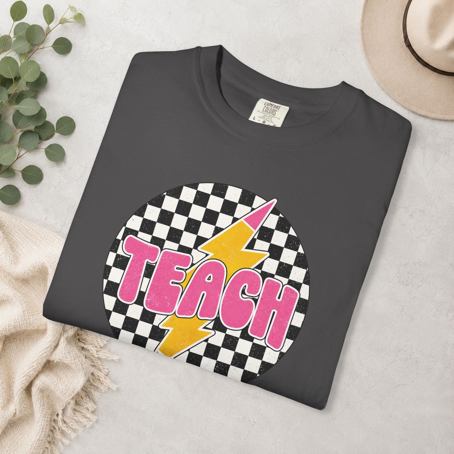 Teach Lightning Comfort Colors® Tee