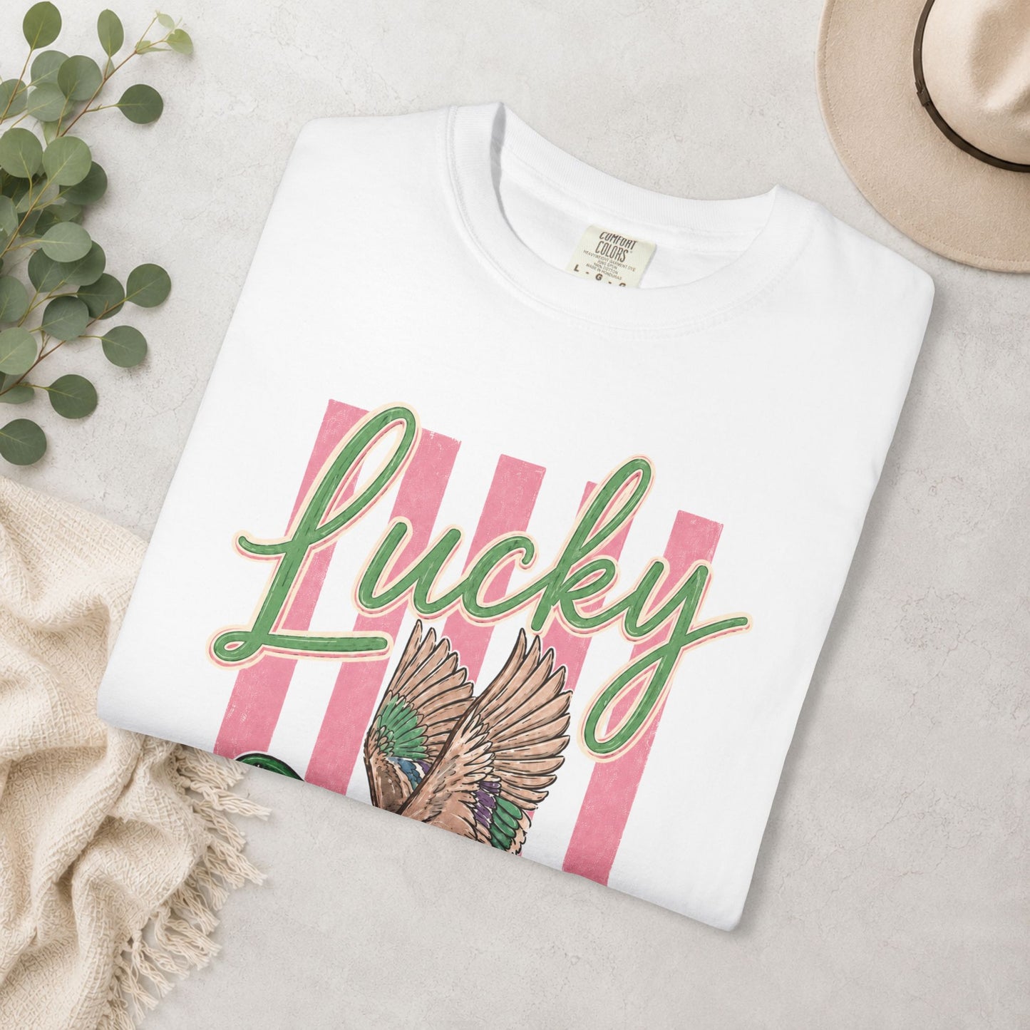 Lucky Duck Comfort Colors® Graphic Tee