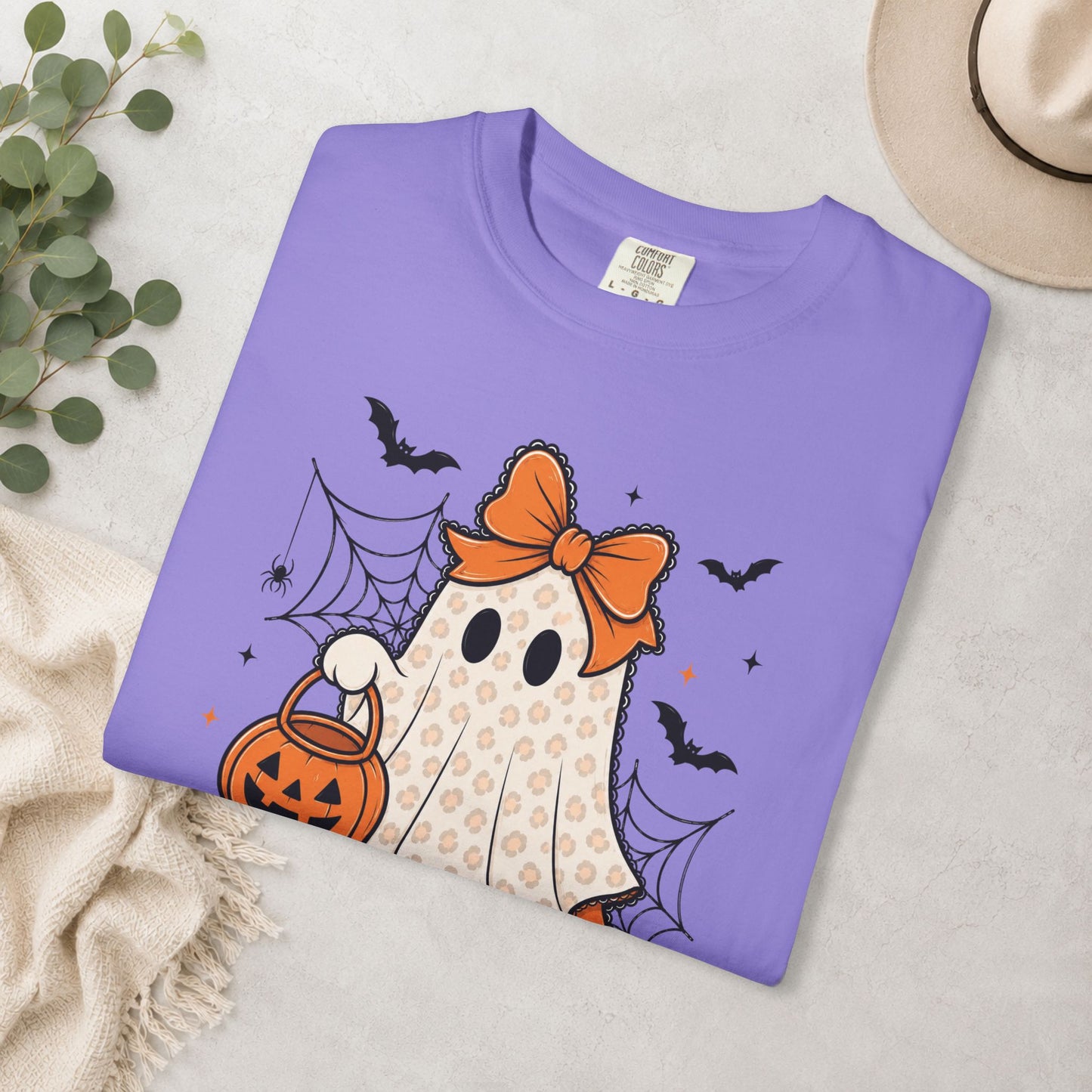 Leopard Print Ghost Comfort Colors® Tee