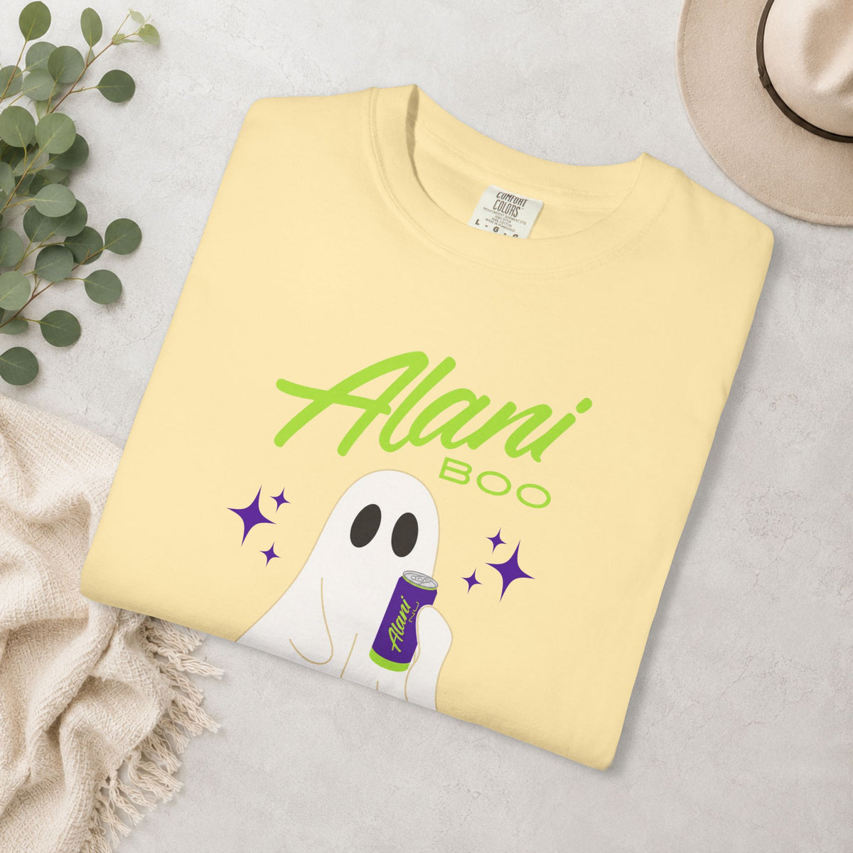 Alani Boo Ghost Halloween Comfort Colors® Tee
