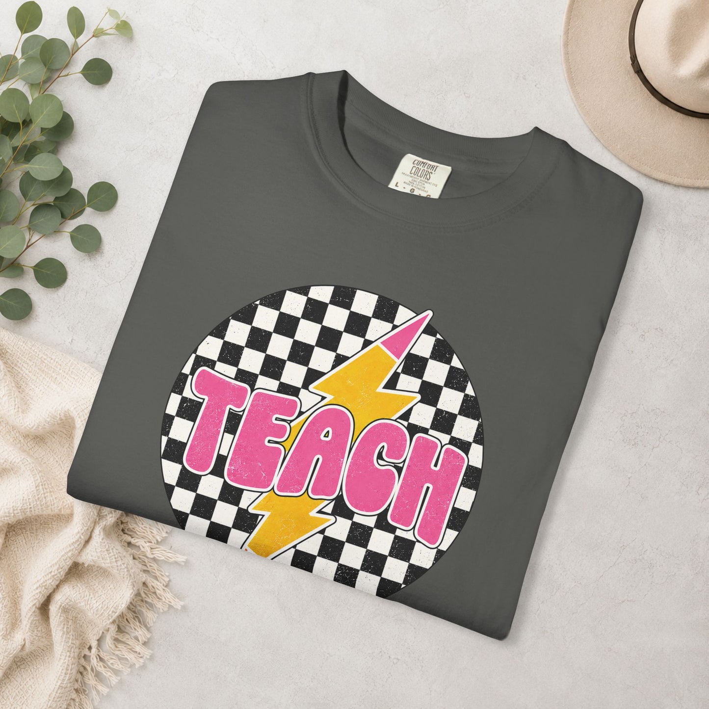 Teach Lightning Comfort Colors® Tee