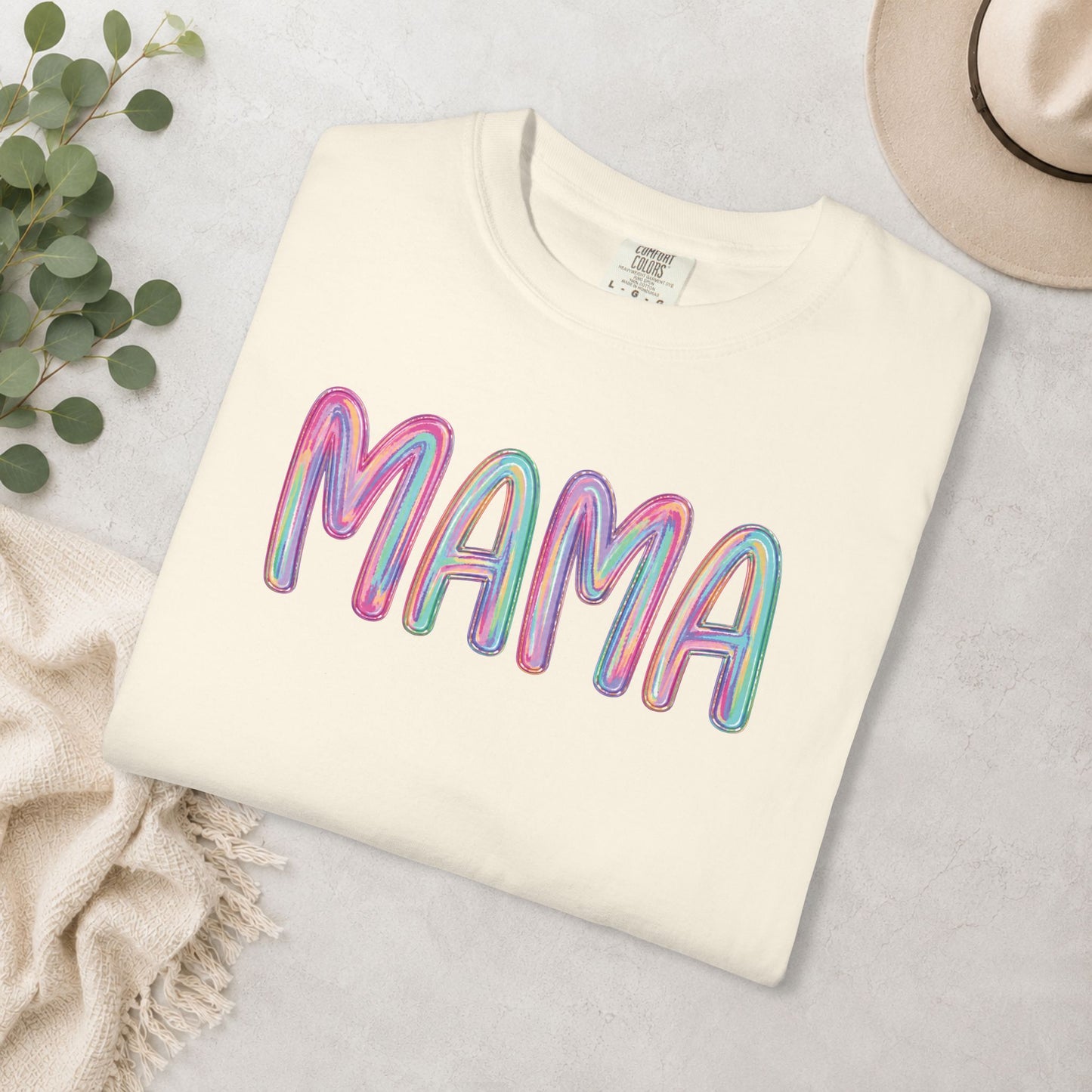Color Pop Mama Comfort Colors® Tee