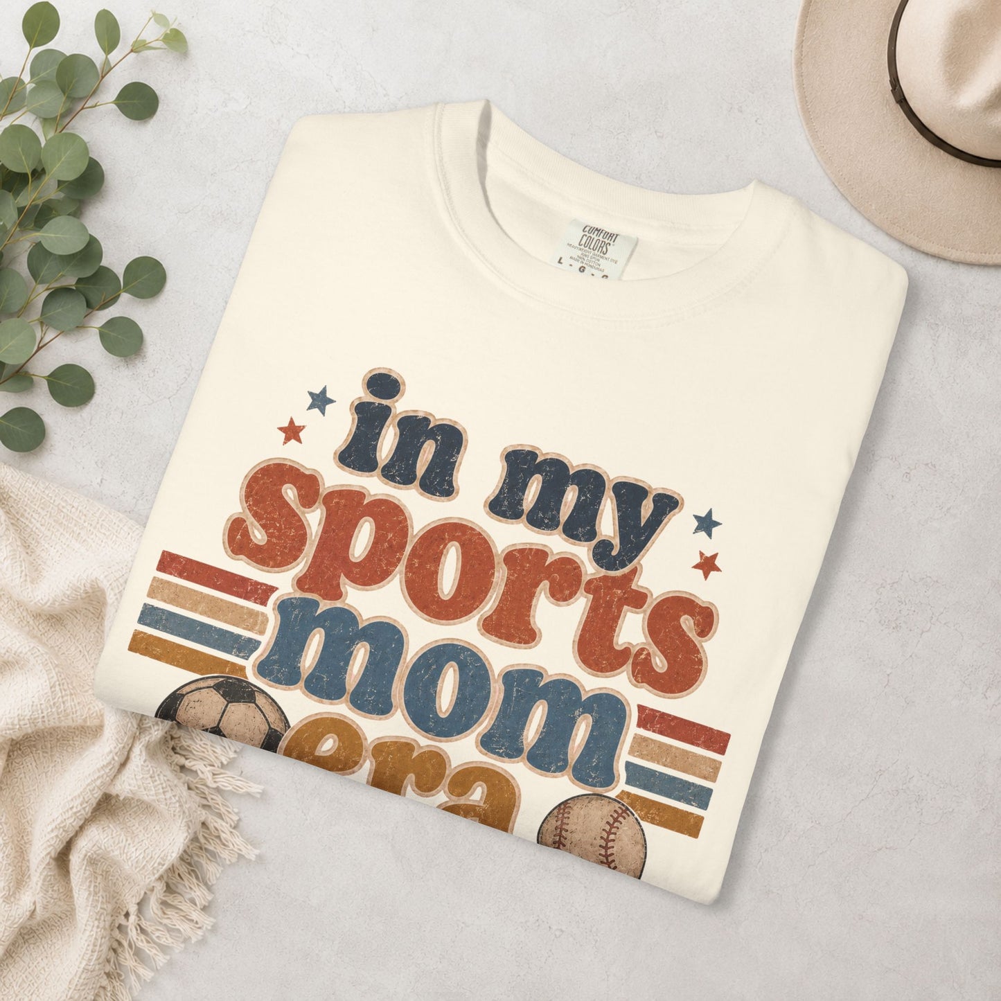 In My Sports Mom Era Comfort Colors® Tee