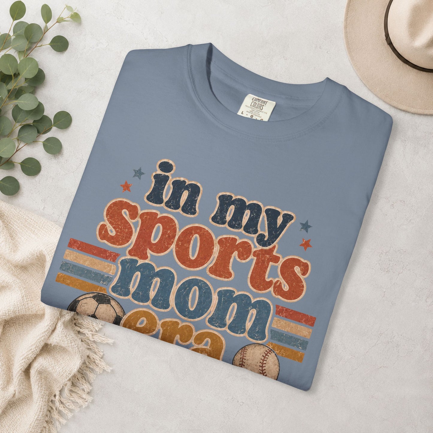 In My Sports Mom Era Comfort Colors® Tee