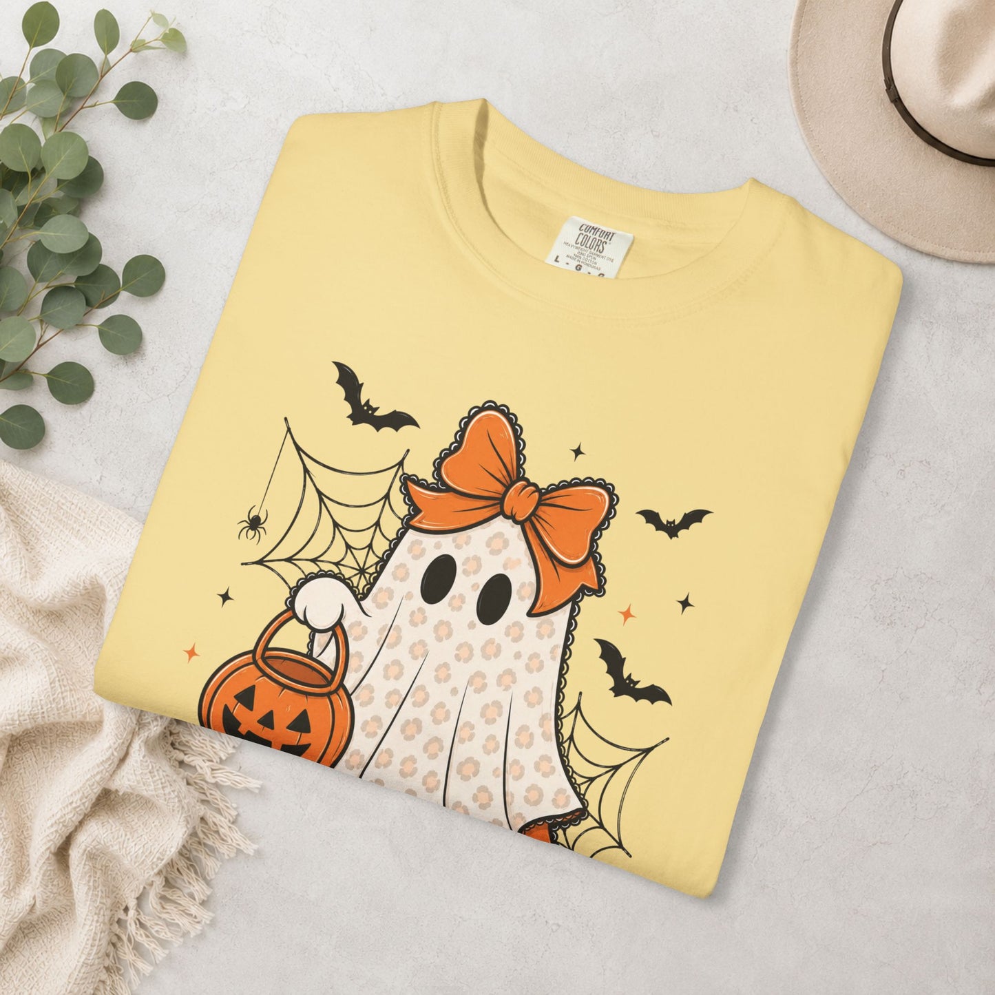 Leopard Print Ghost Comfort Colors® Tee