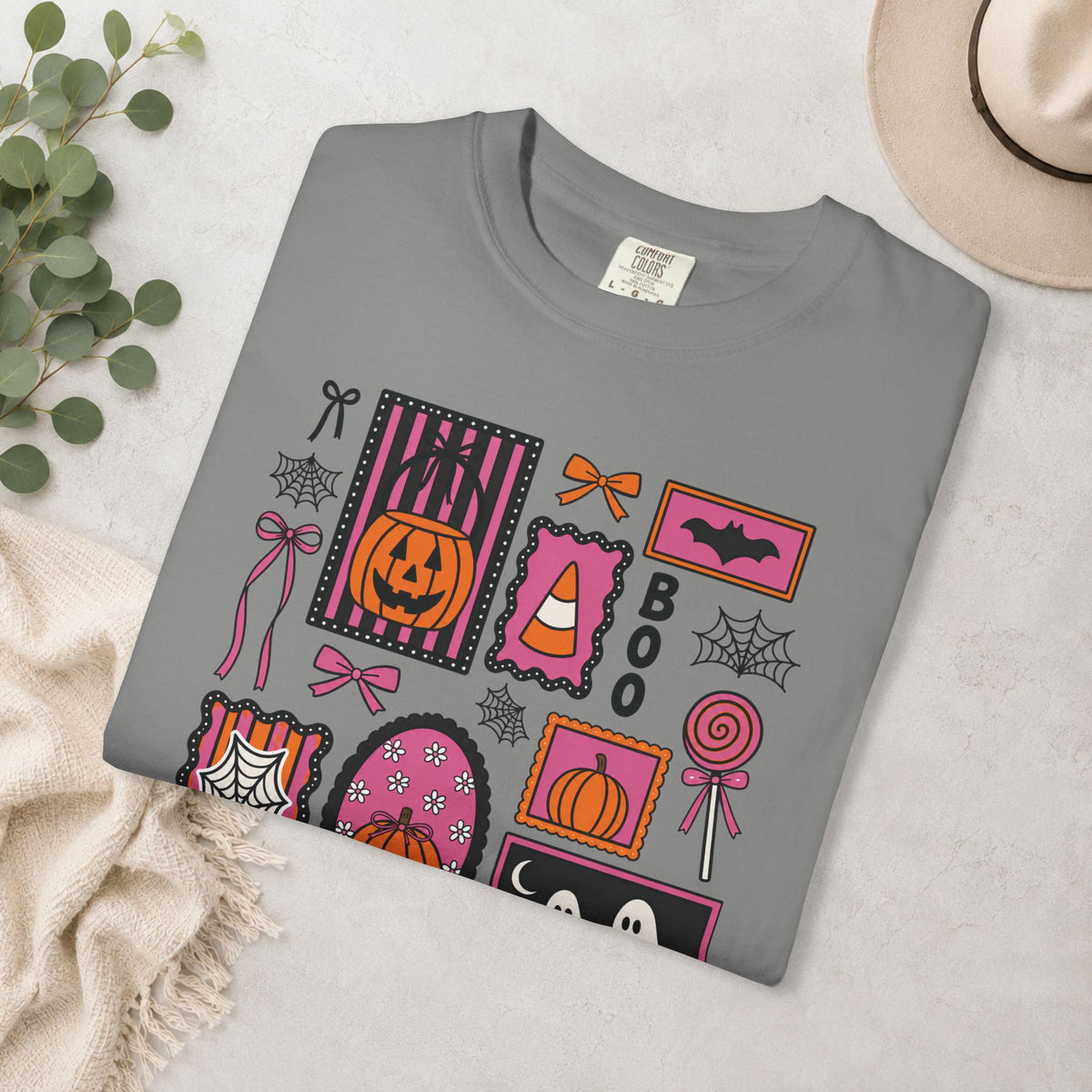 Girly Halloween Collage Comfort Colors® Tee
