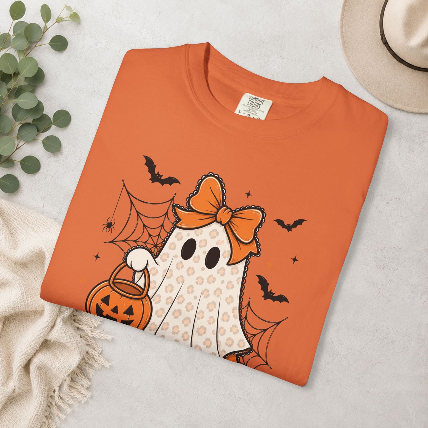Leopard Print Ghost Comfort Colors® Tee