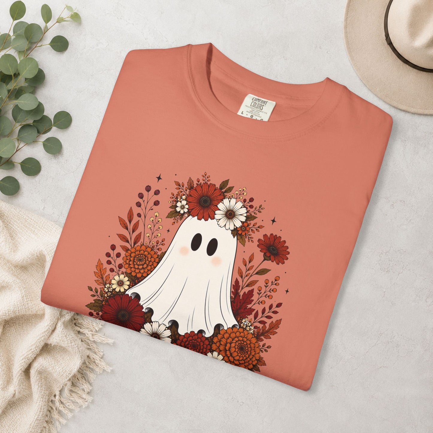 Floral Ghost Comfort Colors® Tee