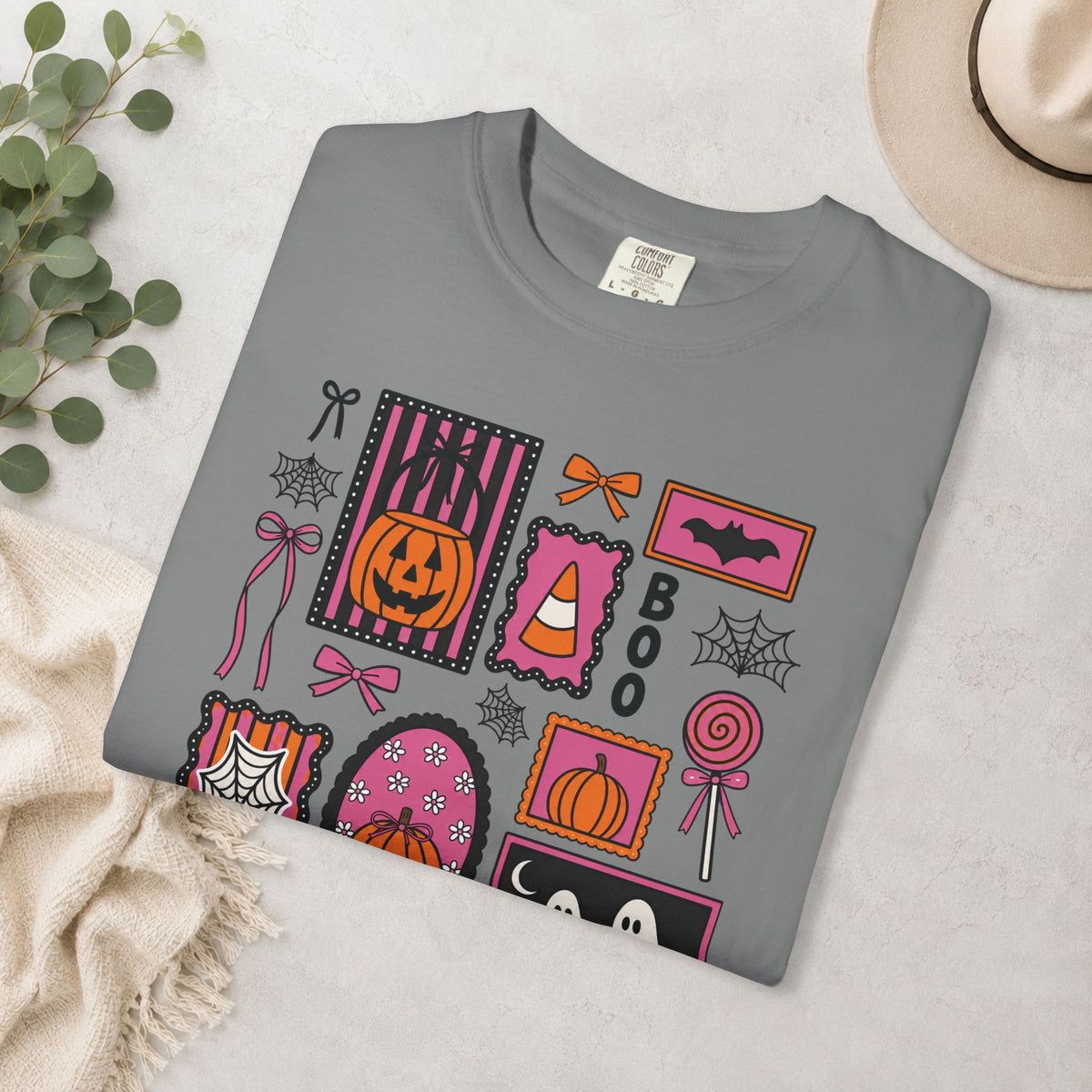 Girly Halloween Collage Comfort Colors® Tee