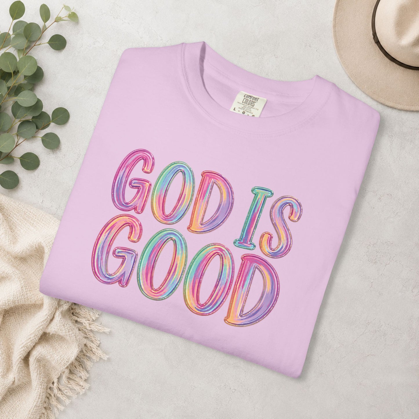 God Is Good Comfort Colors® Tee
