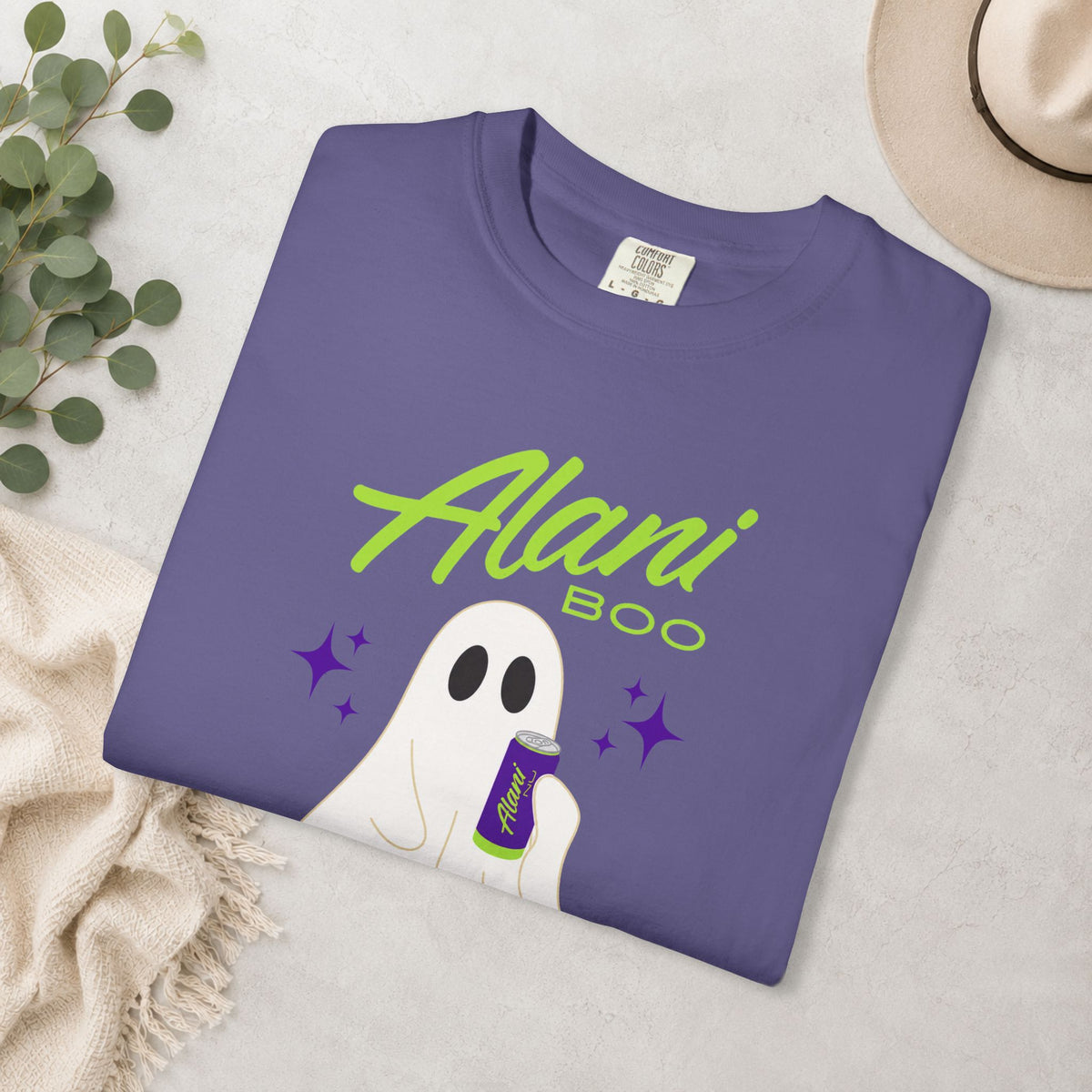 Alani Boo Ghost Halloween Comfort Colors® Tee