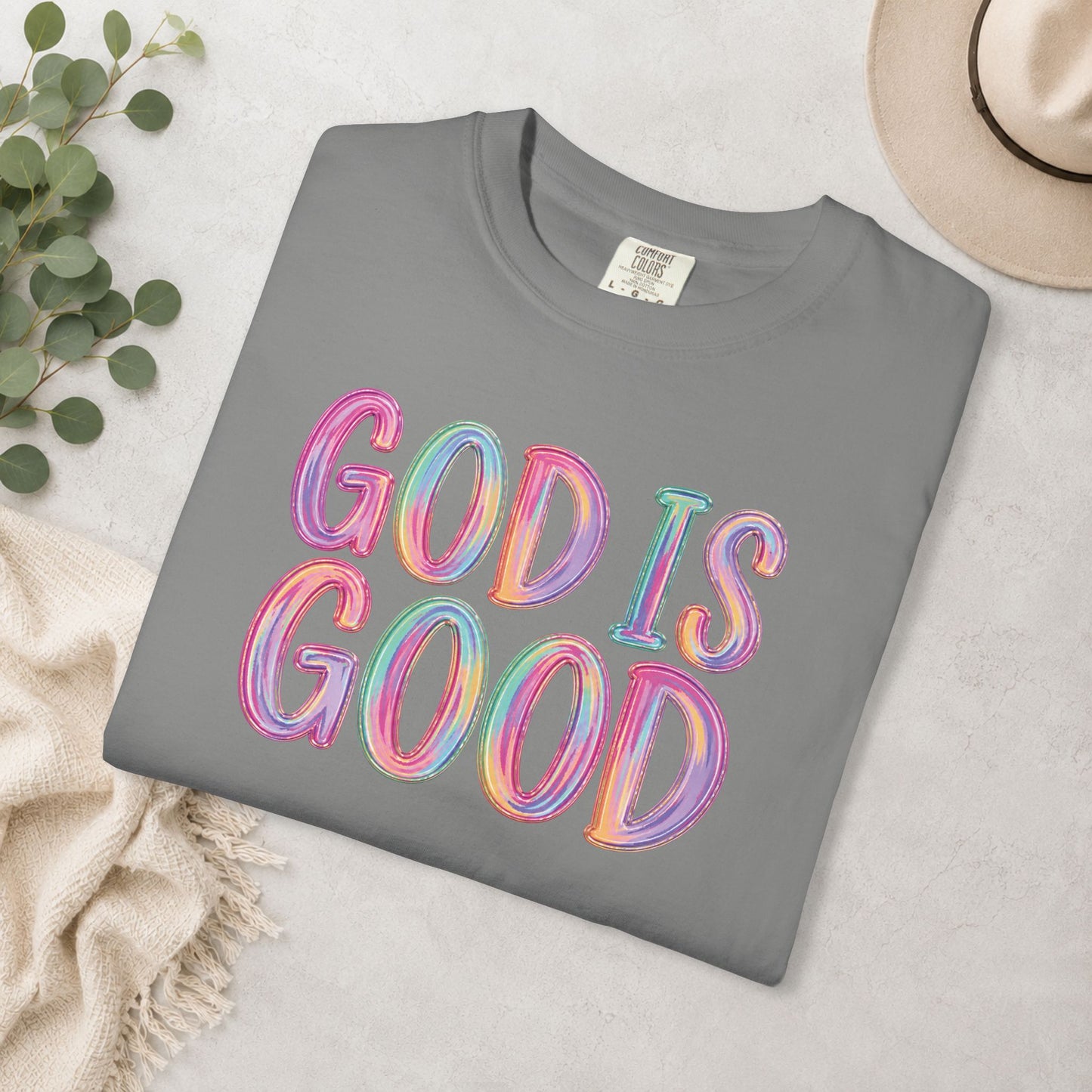 God Is Good Comfort Colors® Tee