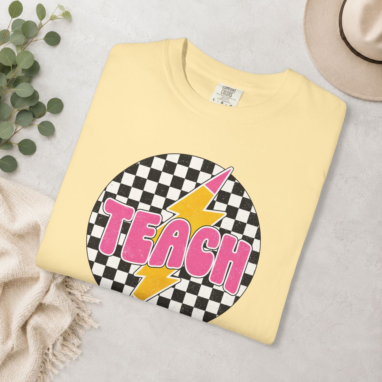 Teach Lightning Comfort Colors® Tee