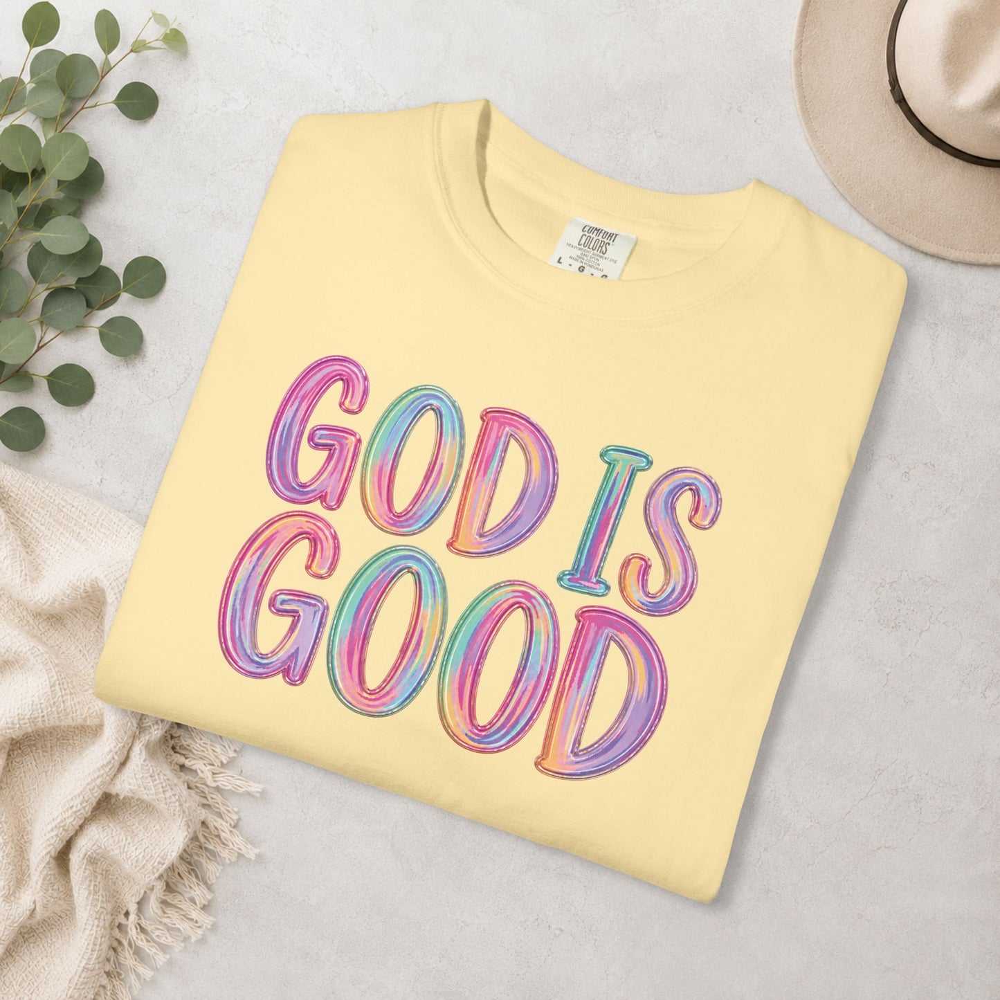 God Is Good Comfort Colors® Tee