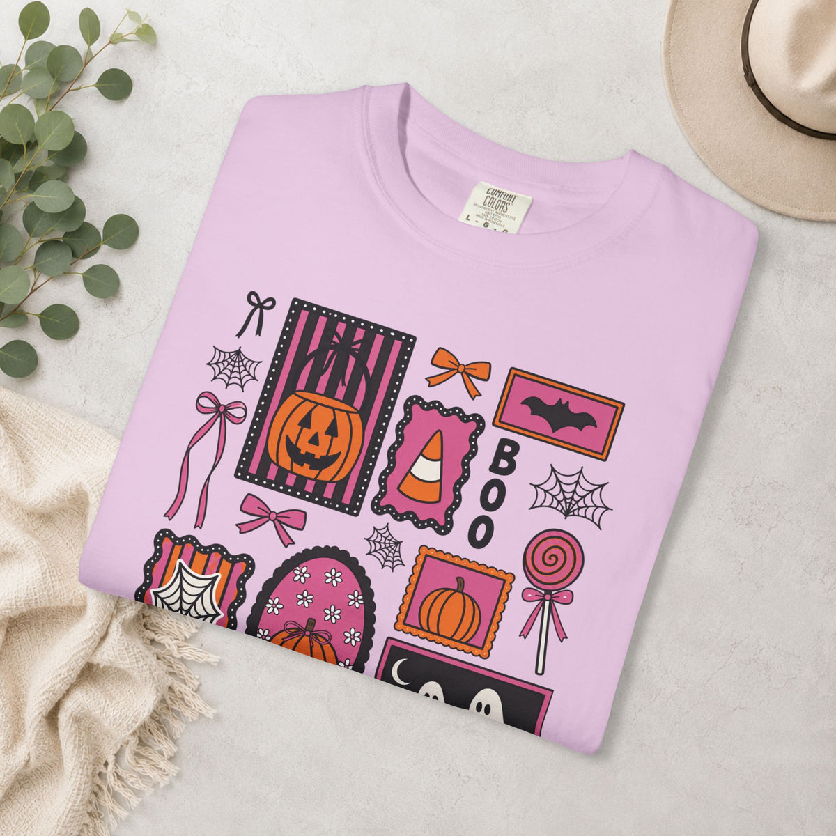 Girly Halloween Collage Comfort Colors® Tee