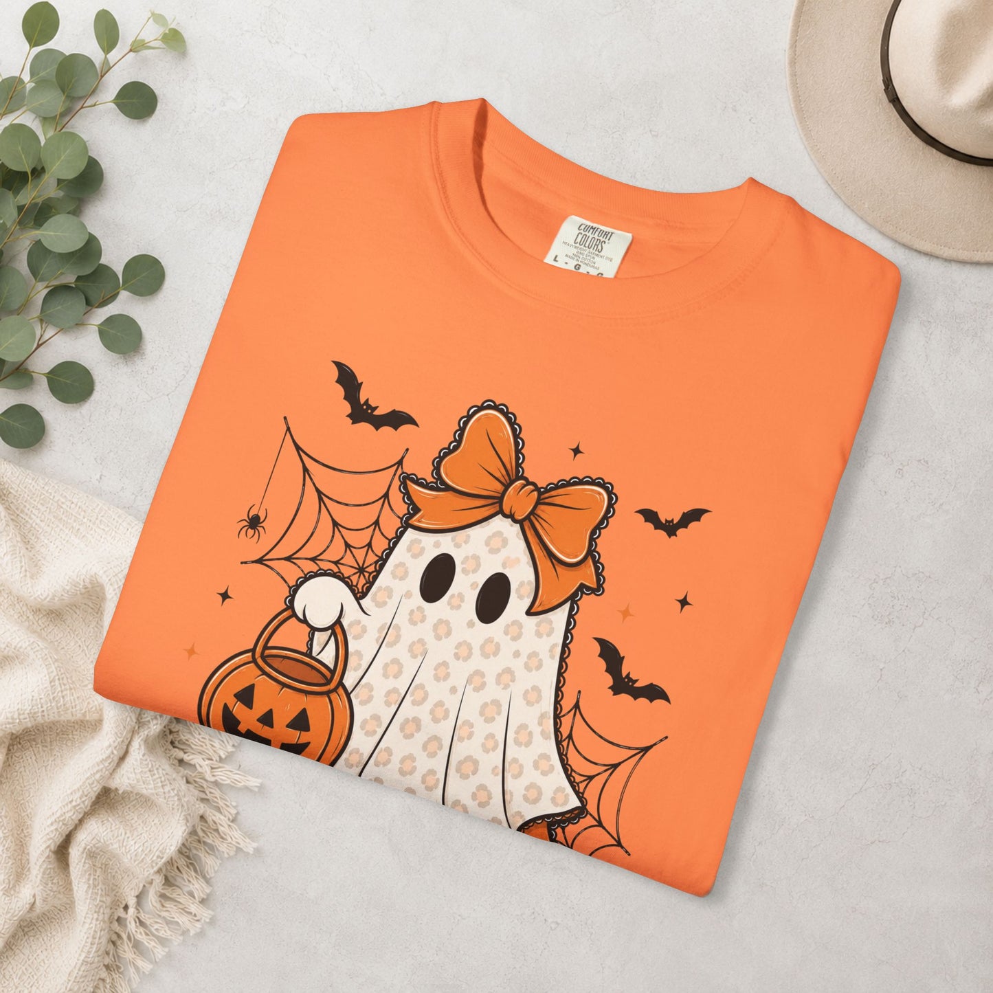 Leopard Print Ghost Comfort Colors® Tee