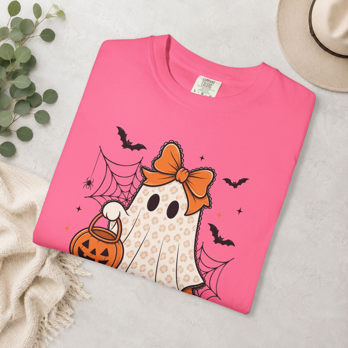 Leopard Print Ghost Comfort Colors® Tee