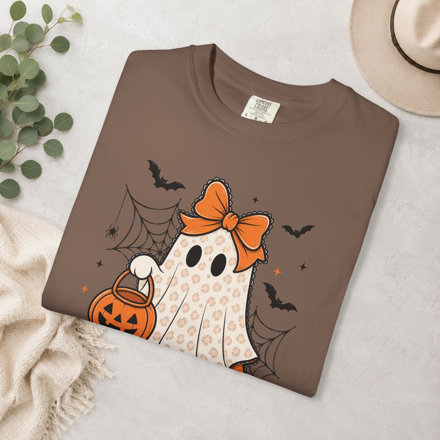 Leopard Print Ghost Comfort Colors® Tee