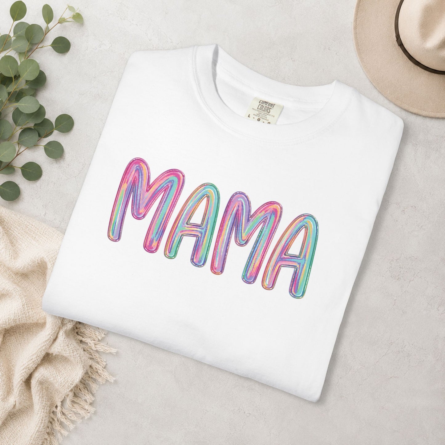 Color Pop Mama Comfort Colors® Tee