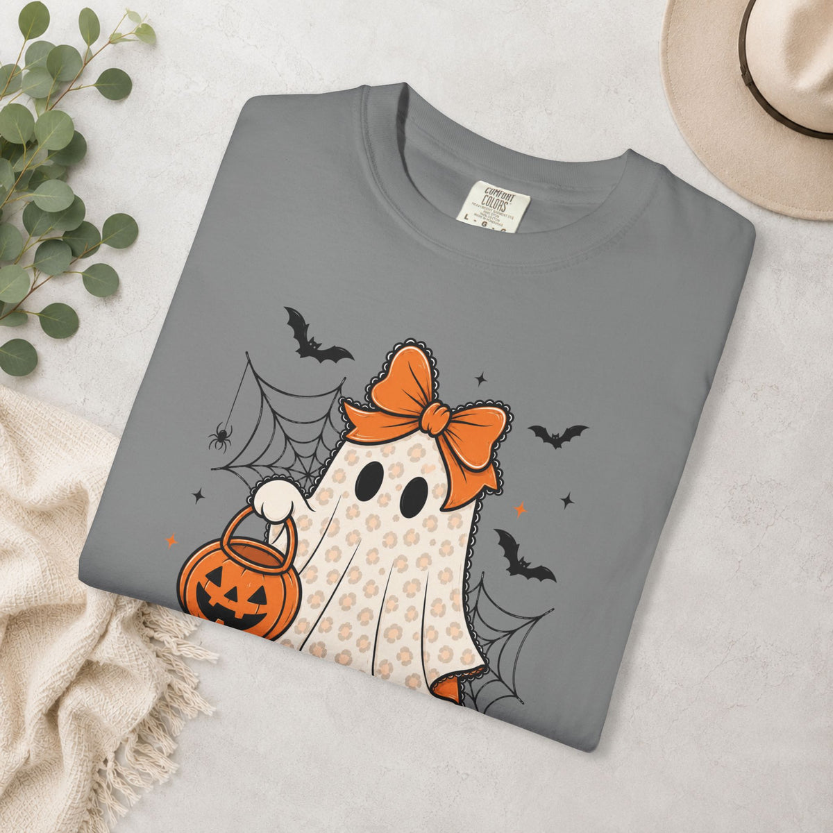 Leopard Print Ghost Comfort Colors® Tee
