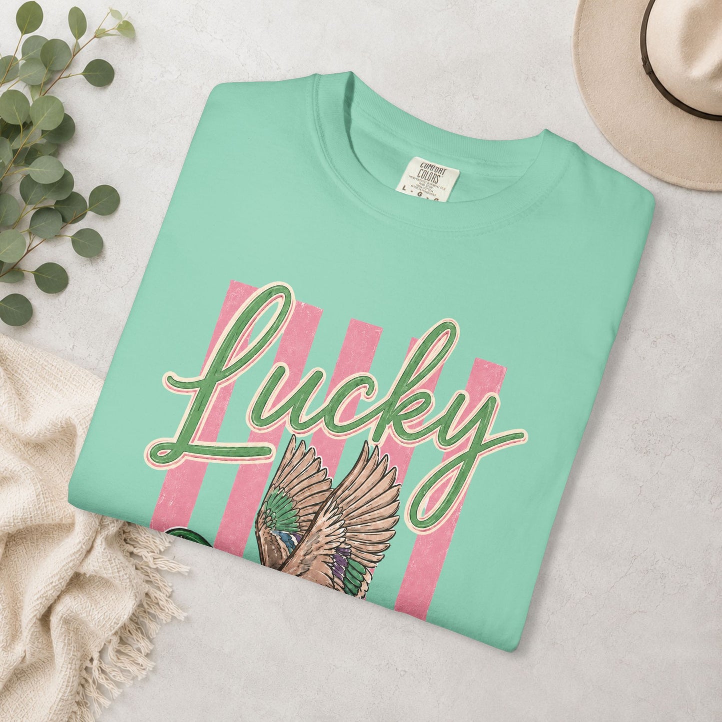 Lucky Duck Comfort Colors® Graphic Tee