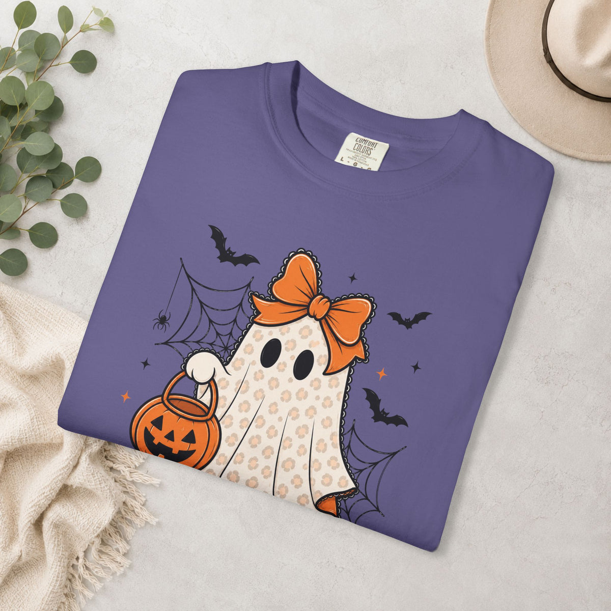 Leopard Print Ghost Comfort Colors® Tee
