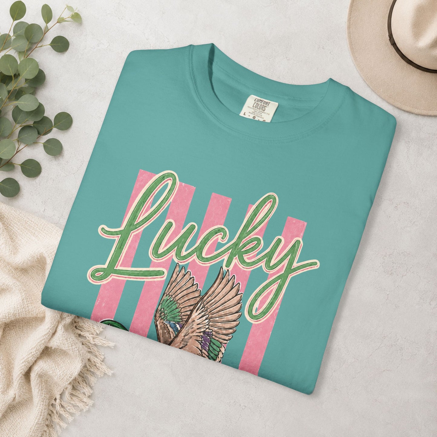 Lucky Duck Comfort Colors® Graphic Tee