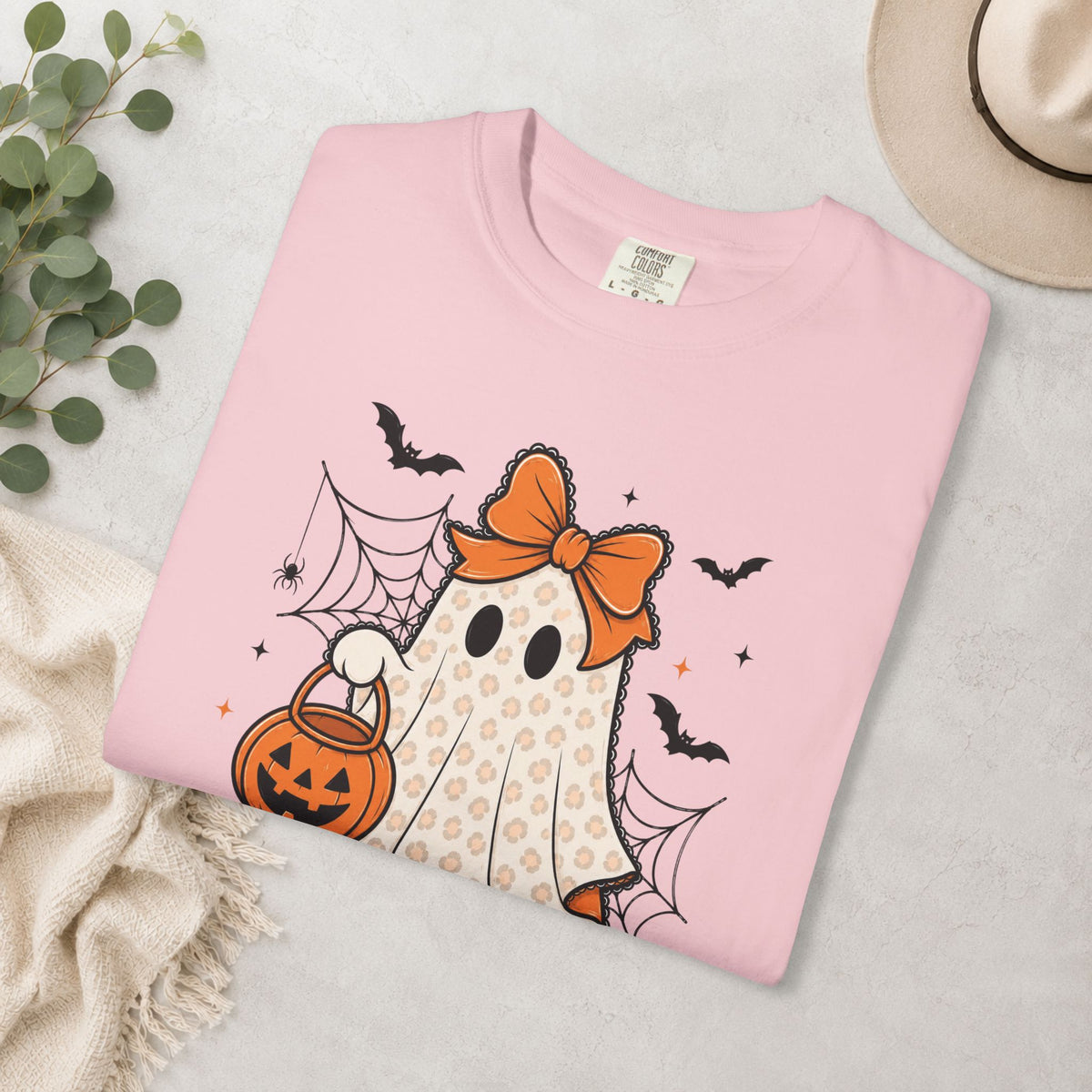 Leopard Print Ghost Comfort Colors® Tee
