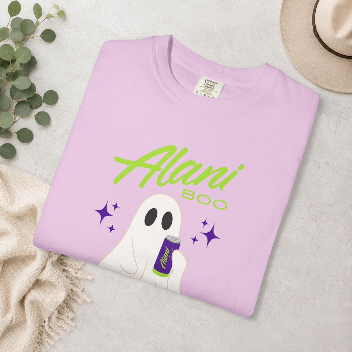 Alani Boo Ghost Halloween Comfort Colors® Tee